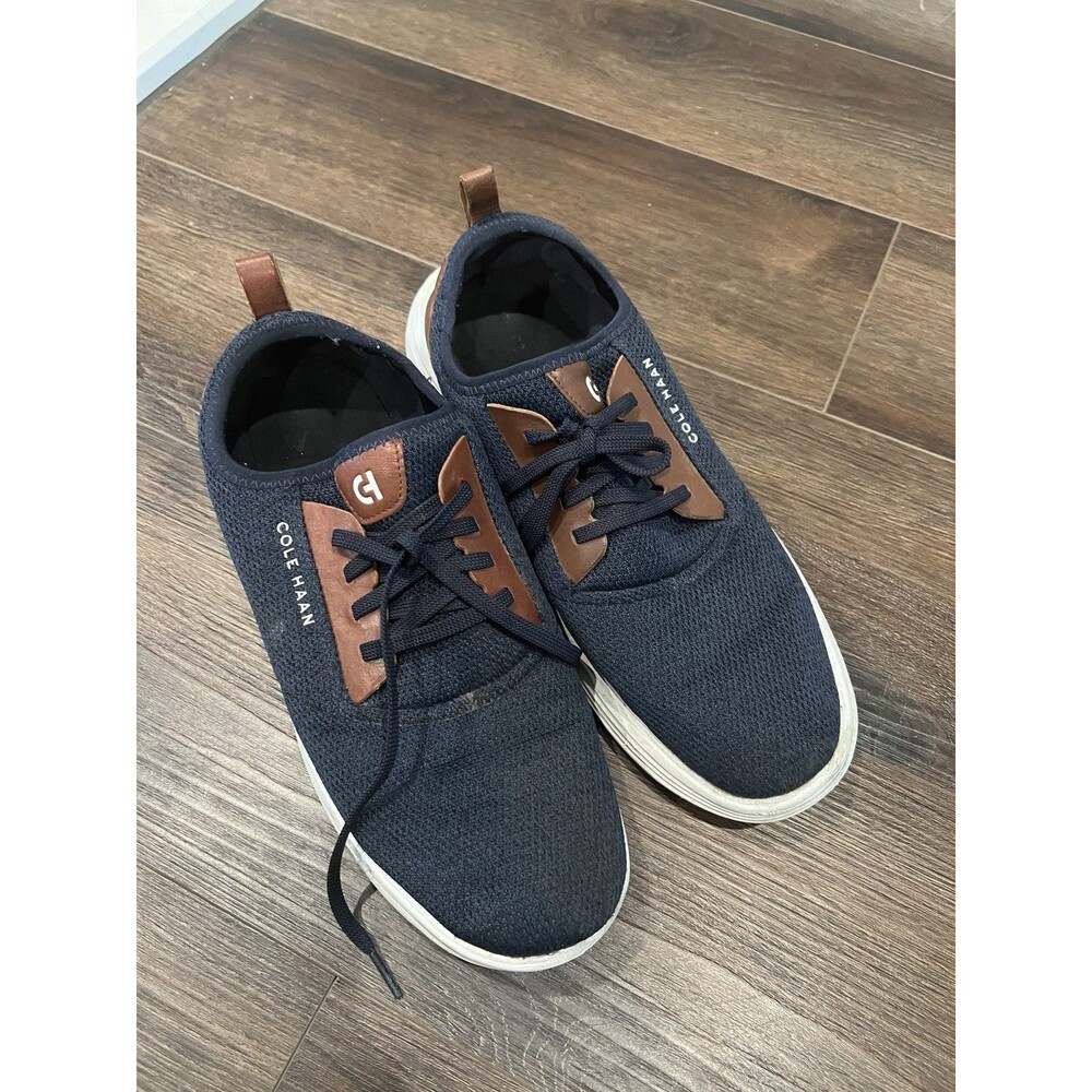 Cole Haan Grand Sport Men's Knit Casual Shoes Sneakers Size 13M Blue C32582